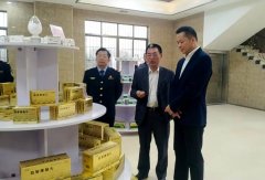梧州市委常委、政法委書記鄧旭升蒞臨強壽集團(tuán)調(diào)研指導(dǎo)