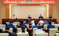 【喜訊】熱烈祝賀強壽集團(tuán)榮獲第五屆梧州市市長質(zhì)量獎